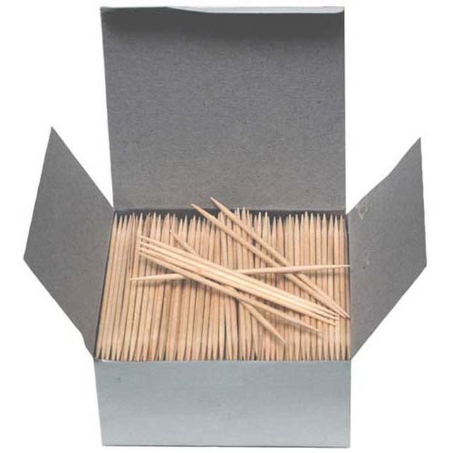 Cure-dents, bouleau, env. 1000 pcs. 80 mm
