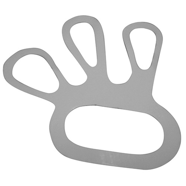 Fixe gant de protection 25 pcs., blanc