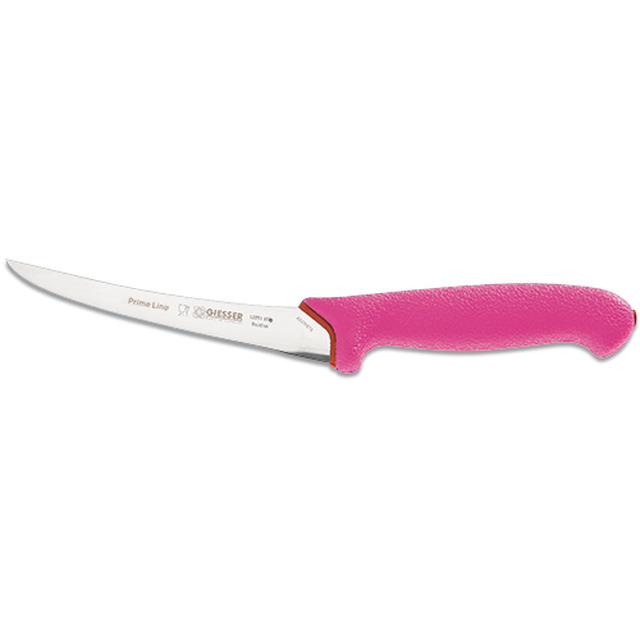 Couteau à désosser PrimeLine funky pink 15 cm, dur, relevée