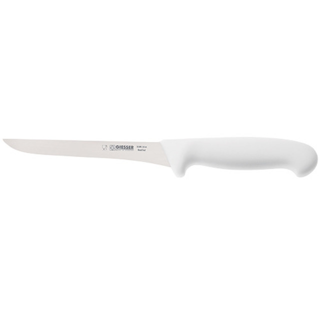 Couteau à désosser, jaune 16 cm, lame étroite