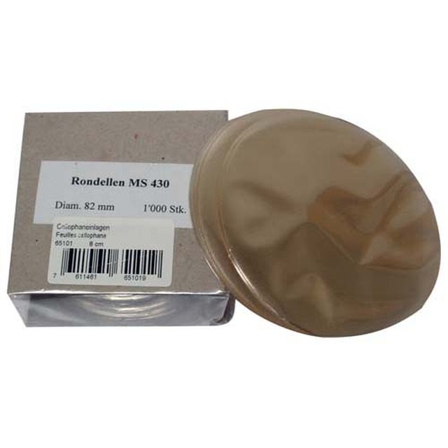 Feuilles cellophane 10 cm