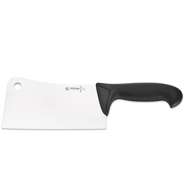 Couperet de cuisine, manche en plastique 18 cm, ca. 550 g