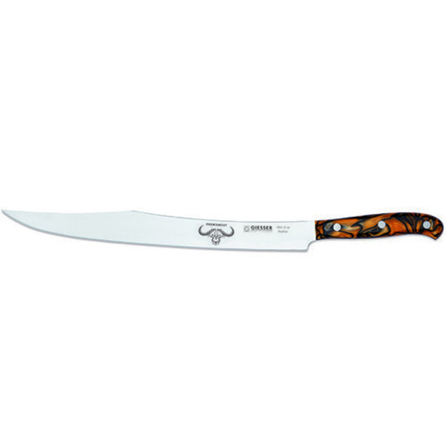 PremiumCut Slicer 31 cm, manche en acryl, Spicy Orange