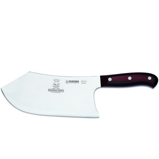 PremiumCut Butcher No. 1 22 cm, manche en micarta, Rocking Chef