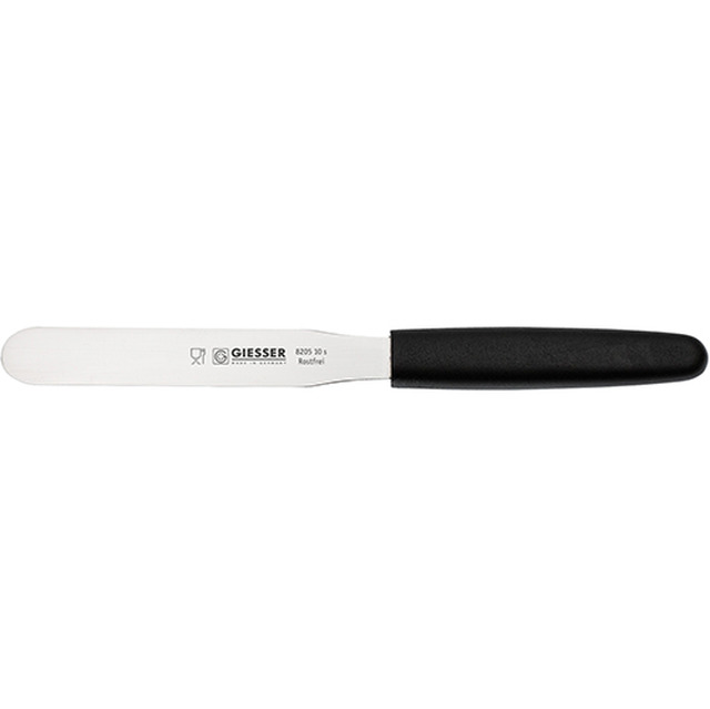 Spatule pour la confiserie, noire 10 cm