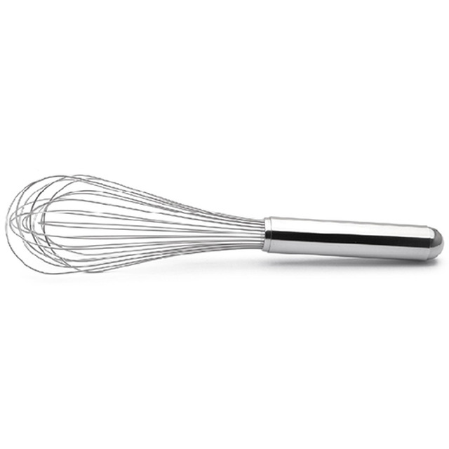 Fouet, manche inox 30 cm