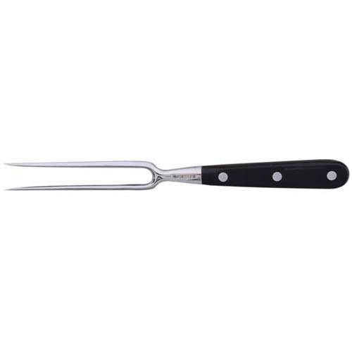 Fourchette, noir 30 cm, forgée