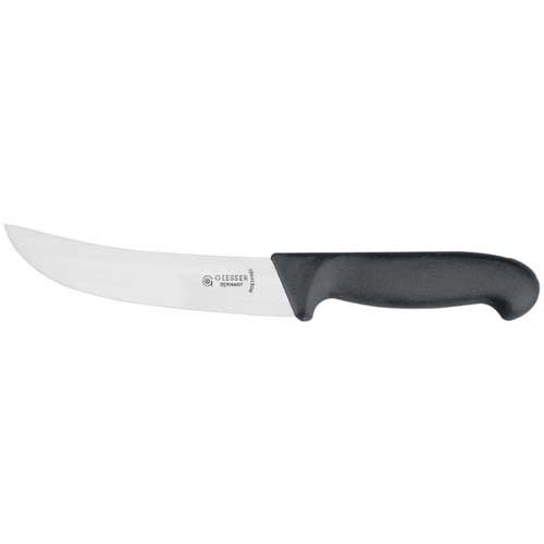 Couteau à dépouiller manche en plastique 16 cm, relevé