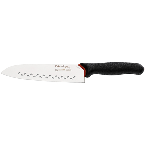 Mano Santoku PrimeLine 19 cm, lame perforée